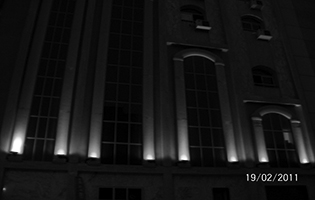 Central & Western Delta Mills Hotel in Tanta, Egypt (LED Wall Wahers Red Color)