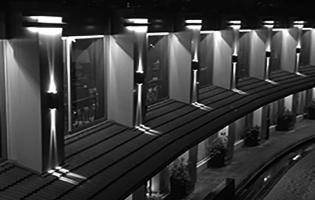 Helnan Palestine Hotel in Alexandria, Egypt (Design LED UP Down & LED Linear Tubes White Color)