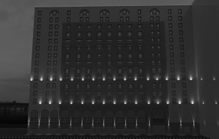 Dar Al-Taqwa Hotel Exterior Lighting Medina, Saudi Arabia (Design LED Wall Washers Warm White & LED Linear Rope Warm White Color for Building)